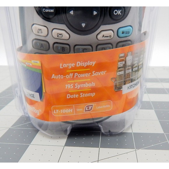 Dymo Letratag LT-100H Personal Label Maker Large Display 5 Font Styles NIB - Picture 7 of 9